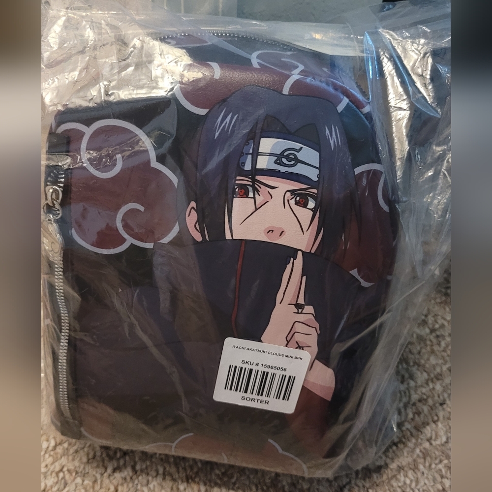 Hot topic Naruto Itachi mini backpack